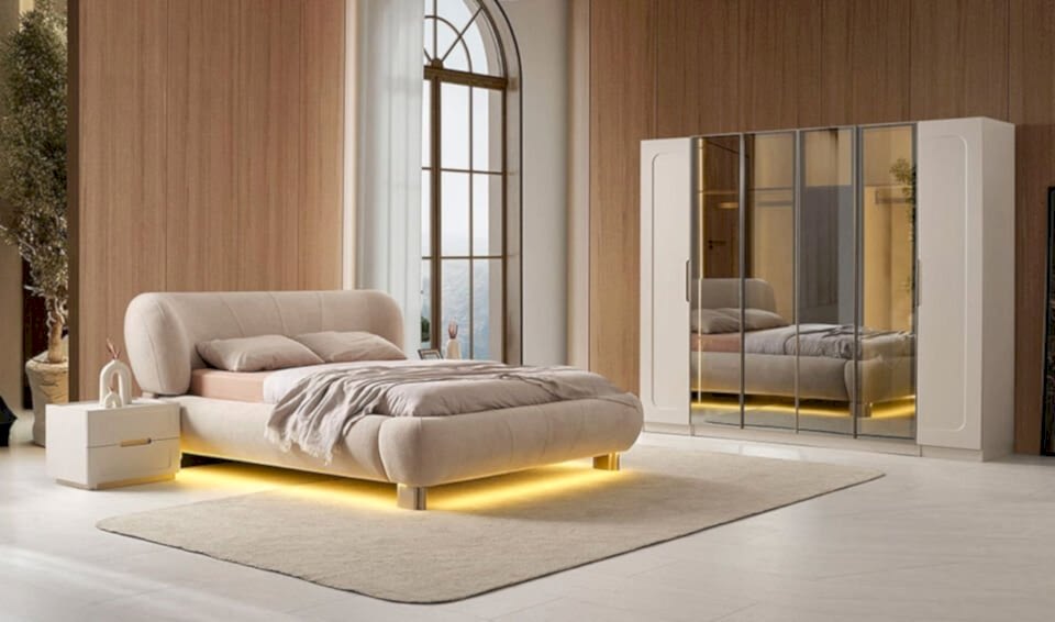 Aspera Yatak Odası Takımı | Ekru