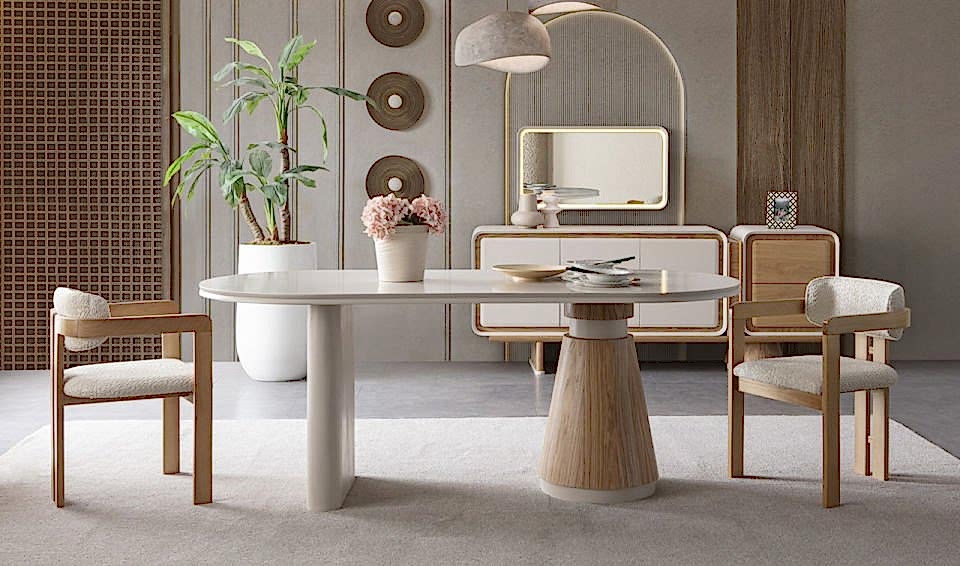 Latte Yemek Odası Takımı