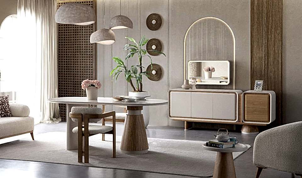 Latte Yemek Odası Takımı