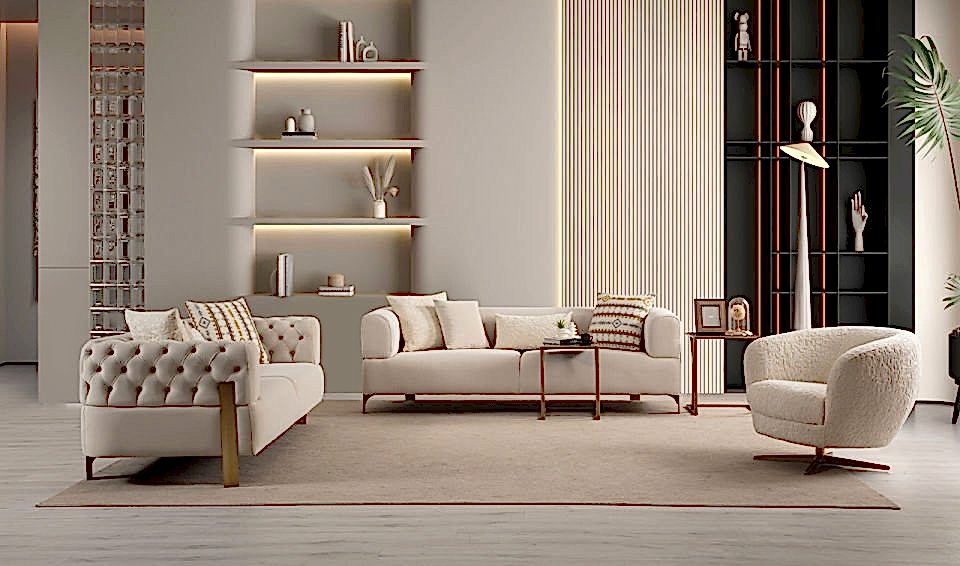 Cratos Antik Koltuk Takımı